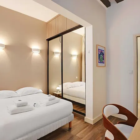 بيت ريفي Elegant 2bdr 6p In The Heart Of The 5th Arrondissementt